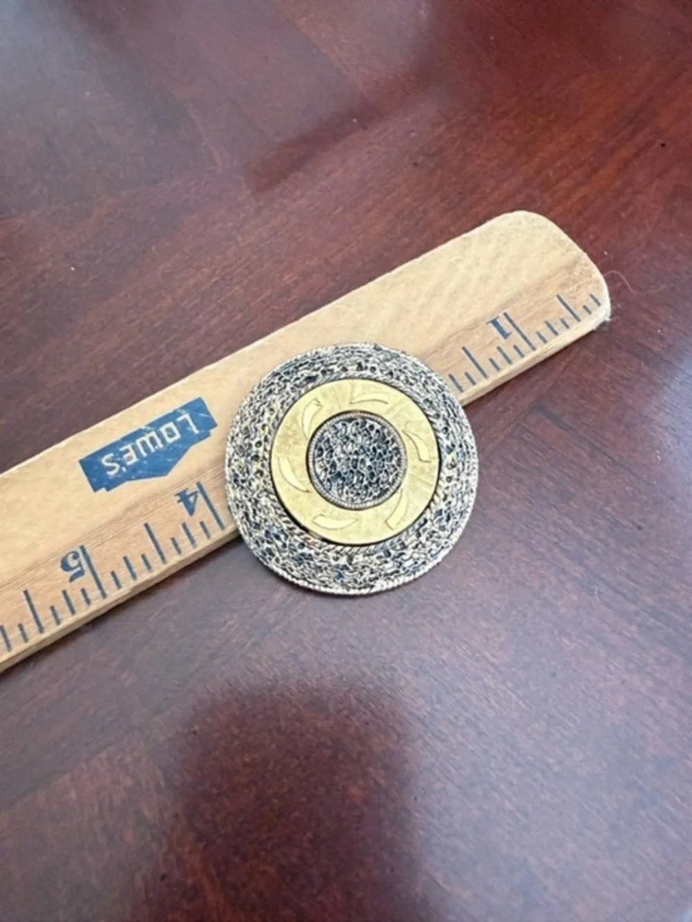 Vintage Gold Tone Brooch